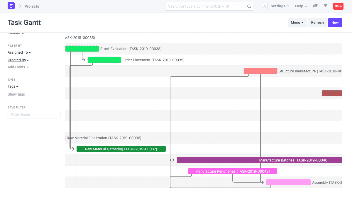 ArkayERP Project Management